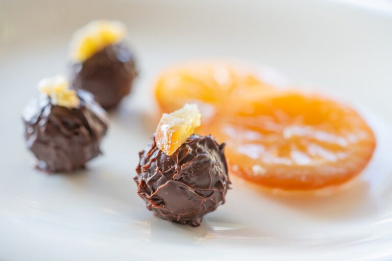 chocolate orange truffles